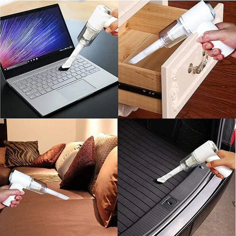 3-in-1 Air Duster & Vacuum Cleaner – Wireless & Powerful
