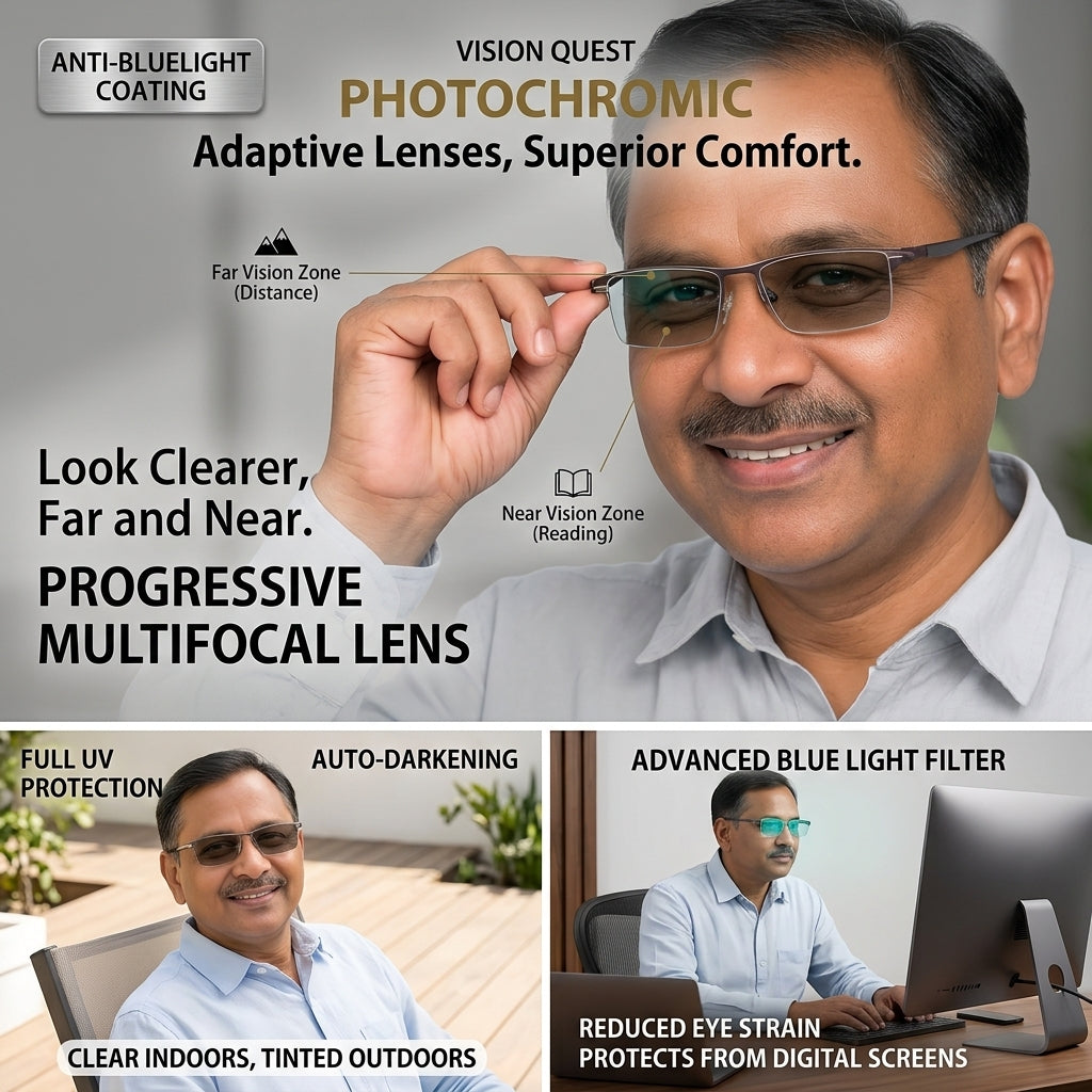 Smart Reading Glasses with Automatic Focus Adjustment | Buy 1 Get 1 FREE