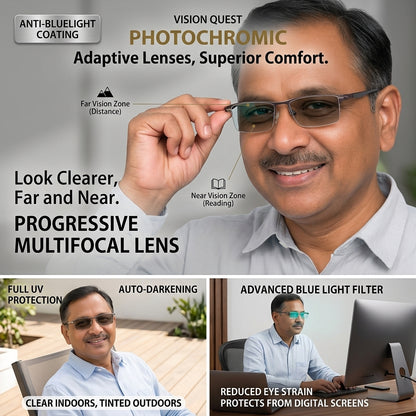 Smart Reading Glasses with Automatic Focus Adjustment | Buy 1 Get 1 FREE